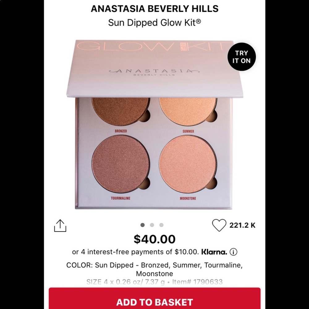 🌞ABH Sun Dipped Glow Kit, NIB - Picture 3 of 9